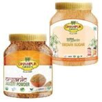 Dhampure Speciality Organic Jaggery Powder And Brown Sugar, 1.6Kgs | Sulphur Less | Free From Chemical Fertilizers, Preservatives - Fast UK Delivery - Image 2