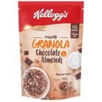 Kellogg's Combo, Kellogg's Muesli with 21% Fruit and Nut Pouch, 500 g and Kellogg's Crunchy Granola Chocolate & Almonds, 450 g - Fast UK Delivery - Image 6