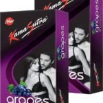 Kamasutra GRAPES Flavour Condom Condom (Set of 2, 20 Sheets) - Fast UK Delivery