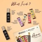 Bevzilla X Bella Vita Luxury Coffee & Fragrance Box | 24 Coffee Sachets (6 Sachets Each Flavour) | CEO Man & CEO Woman EDP Fragrance (20 ML Each)| Hazelnut, Colombian Gold, Vanilla & Butterscotch Flavour - Fast UK Delivery - Image 3