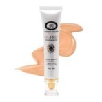 FASHION COLOUR Oil Free Foundation | High Coverage Foundation | Weightless | Controls Oil & Shine | Protection Against UV Rays | Natural Matte Foundation For Women | 40g | Peach - Fast UK Delivery