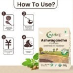 Nutriorg Organic Ashwagandha Root Powder 100g, Boost Energy, Strength, Stamina | Helps Anxiety & Stress Relief For Men & Women - Image 6