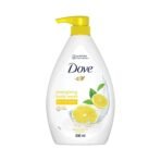 Dove Energising Body wash with energising lemon scent and nourishing Vitamin C, 100% gentle and paraben free/sulphate free cleansers, 100% plant- based moisturisers, 800ml - Fast UK Delivery