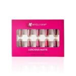 MyGlamm Luscious Matte Mini Lipstick Kit - Set of 10 | Nude & Bold Lipstick Combo For Women | Long Lasting, Creamy, Moisturising & Pigmented Mini Lipsticks (1.2g x 10) - Fast UK Delivery