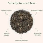VAHDAM, First Flush Darjeeling Tea - 50+ Cups (100g) | Loose Leaf Black Tea - Flowery, Aromatic & Delicious | Champagne Of Teas | Mellow & Fragrant | Direct From India | Vacuum Sealed - Fast UK Delivery - Image 3