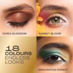 LAKME Rouge Bloom Smooth Finish Powder Eyeshadow Pro-Palette 27G, Assorted - Fast UK Delivery - Image 6