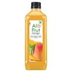 Alo frut Mango Fruit Drink with Tasty Aloevera Chunks & Juice | Goodness of Mango and Aloevera | Ready-to-Serve Fruit Juice - 150 ml (Pack of 50) - Fast UK Delivery