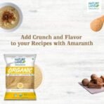 Natureland Organics Amaranth/Rajgira Sabut 500 Gm - Gluten Free - Fast UK Delivery - Image 4