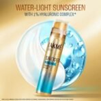 LAKME Sun Expert 1% Hyaluronic water-light Sunscreen gel SPF 50 Pa++++ Best for Oily Skin | Even toned & Glowing Skin | Non-Sticky| Helps reduce pigmentation | UVA/B Protection, No White Cast 56G - Fast UK Delivery - Image 4