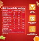 Bagrry's Crunchy Muesli | 40% Fibre Rich Oats with Bran | 82% Multi Grains, Almonds, Raisins & Honey | Breakfast Cereal | Natural Muesli , 400g /425g Pouch (Weight May Vary) - Fast UK Delivery - Image 4