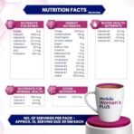 Horlicks Women's Plus Chocolate Nutrition Drink 400 g Refill Pack, Nutrition for strong Bones with 100% daily Calcium & Vitamin D - No Added Sugar - Fast UK Delivery - Image 7