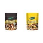 Happilo Premium International Healthy Nutmix, 200g + Happilo Premium International Trail Mix, 200g - Fast UK Delivery