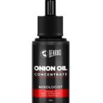 Beardo Onion Oil Concentrate, 25 ml | Onion Hair Oil for Hair Growth | Red Onion Hair Oil & Sunflower Oil | Natural | Non-sticky | Controls Hairfall & strengthen roots - Fast UK Delivery