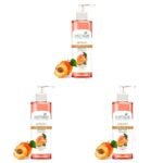 Biotique Bio Apricot Refreshing Body Wash | Keeps Skin Fresh and Clean | Brightens Skin and Reducing Dark Spots | 100% Botanical Extracts | Suitable for All Skin Types | 200ml (Pack of 3) - Fast UK Delivery