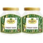 Dhampure Speciality Dhampurgreen Fondant Sugar,1.6Kg(800Gx2)|Baking Sugar|For Cake Pastry&Decoration - Fast UK Delivery - Image 2