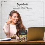 Happilo Premium International Healthy Nutmix 350g Value Pack Almonds, Black Raisins, Cashewnuts, Cranberries, Green Raisins, Pistachio Kernels & Walnut Kernels - Fast UK Delivery - Image 7