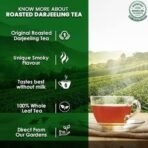 GOODRICKE Roasted Darjeeling Tea - 250gm (Pack of 1) | 100% Pure & Original Long Leaf Chai | Flavoury Golden Orange Pekoe | Premium Black Loose Leaves Tea with Rich Taste & Flavor - Fast UK Delivery - Image 5