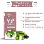 Nutriorg Sugar Care Juice 500 ml | Ayurvedic Blend for Blood Sugar Control | Made with Karela, Amla, Jamun, Methi, Aloe Vera, Giloy, Neem & Tulsi | Pure & Natural Juice for Diabetic Care - Fast UK Delivery - Image 4