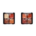 Glam 21 Little One 4-in-1 Eyeshadow Palette Ultra pigmented, |Pool Party-02 Little One 4-in-1 Eyeshadow Palette Ultra pigmented, Easy to blend Long Lasting Eye Make Up Kit |Little Lady-04 - Fast UK Delivery