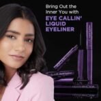 Hilary Rhoda Eye Callin' Liquid Eyeliner | Long Lasting Liquid Eyeliner | Matte & Glossy Finish | Waterproof Formula | 12-Hour Stay | Glides on Flawlessly | 3ml (Shiny | Shade 02) - Fast UK Delivery - Image 4