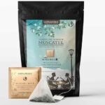 Gopaldhara Darjeeling Black Tea Bag | Classic Second Flush Tea | Mouthful Muscatel Flavour | 20 pcs Envelope Pyramid Tea Bags - Fast UK Delivery