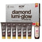 WOW Skin Science Diamond Facial Kit For Polished Skin | Made With Activated Naturals | Salon Like Facial At Home | For Radiant Skin | 85ml - Fast UK Delivery - Image 2