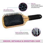 Vega Wooden Paddle Hair Brush (India's No.1* Hair Brush Brand) For Men and Women (E1-PB) - Fast UK Delivery - Image 5