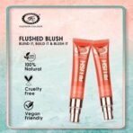 FASHION COLOUR Studio Finish Flushed Blush | Natural Radiant Cheek Colour | Velvet Finish | Creamy Texture | Blends Easily | Available in 6 Shades | Long-Lasting, Smudge Proof | (Beige, 15ml) - Fast UK Delivery - Image 3
