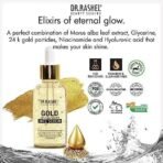 Dr.Rashel Gold Face Serum for Moisturizing & Glowing Skin | Fighting against Aging, Sun Damage, Dark Spots | 30ml - Image 6