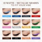 Just Herbs Eyeliner Waterproof and Smudge Proof, Long Lasting Eyeliners 2.5g (Nutty Brown) - Fast UK Delivery - Image 4
