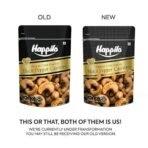 Happilo Salted Black Pepper Whole Cashews 160g, Super Healthy Crunchy Nuts, Non Fried, High Protein Dry Fruit - Fast UK Delivery - Image 4