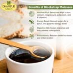 Dhampure Speciality Blackstrap Molasses, 500G | Baking Syrup | Baking Syrup For Cookies, Cakes, Muffins, Pastries, Toppings | Mineral Rich | Molasses Syrup for Baking Cakes - Fast UK Delivery - Image 7