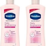 Vaseline DAILY BRIGHTENING EVEN TONE LOTION COMBO 2 [PACK OF ] 400ML*2=800ML (800 ml) - Fast UK Delivery