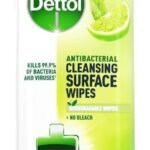 Dettol Surface Wipes 110's Wipes Lime & Mint - Fast UK Delivery