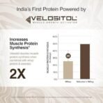 Wellbeing Nutrition Whey Protein Isolate + Concentrate (Swiss Chocolate) | 24g Protein, 11.5g EAA, 1g Glutamine | Clinically Proven 2x Muscle Protein Synthesis| 4B CFU Probiotics & Digestive Enzymes | 1kg - Image 5
