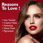 FASHION COLOUR Kissproof Non Transfer Lipstick | Water Resistant & Smudge Proof | Non-Drying | Lightweight | Long Stay Upto 15Hrs | Caramel - Fast UK Delivery - Image 3