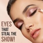 Hilary Rhoda Showstopper Liquid Eyeshadow | Gel-Based Formula | Shimmer Finish | Highly Pigmented | Blends Easily | Create Versatile Looks | 2ml (Rose Gold - Shade 03) - Fast UK Delivery - Image 4