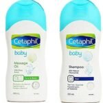Cetaphil Baby Massage Oil & Baby Shampoo-200 Ml - Fast UK Delivery