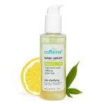 mCaffeine 1.5% Vitamin C 2in1 Face Toner-Serum with Green Tea Women & Men| Reduces Dark Spots & Pigmentation, Tightens Pores | Glowing Skin in 1 Use | 150ml - Fast UK Delivery