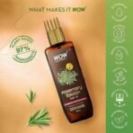 WOW Skin Science Rosemary with Biotin Hair Growth Oil | Stimulates New Hair Growth | Controls Hair Fall & Reduces Hair Breakage | Gives Healthy Hair - Fast UK Delivery - Image 6