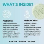 Wellbeing Nutrition Daily Probiotics + Prebiotics | Improve Metabolism, Acidity Relief, Digestion & Gut Health | 18 Billion CFU Organic Probiotics Supplement for Men & Women (21 Effervescent Tabs) - Image 5