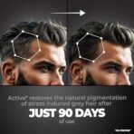 Beardo Grey Control Serum for Men, 50 ml | Also contains Amla + Methi + Rosemary + Brahmi + Bhringraj extracts for Hair Shine | Lightweight and Non-Sticky - Fast UK Delivery - Image 5