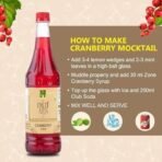 Dhampure Speciality Cranberry Syrup, 750Ml - Fast UK Delivery - Image 6