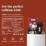 Rage Coffee 30 Silk Blend Assorted Coffee Sachets | 10 Sachets Each Flavour (Vanilla Velvet, Belgian Chocolate, Creamy Hazelnut)| Makes 30 Cups | Rich & Bold Instant Coffee Flavour Coffee | For Hot/ Cold Coffee + Shaker 400ml - Fast UK Delivery - Image 7