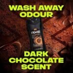 Axe Dark Temptation 3 In 1 Body, Face & Hair Wash for Men, Long-Lasting Refreshing Dark Chocolate Fragrance Natural Origin Ingredients, Removes Odor & Bacteria, Dermatologically Tested, 400ml - Fast UK Delivery - Image 4
