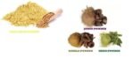 Organic Bites Karela, Neem Leaf and Jamun Seed and Dana Methi Powder (For Diabetes)- 400 gm (100 gm each) - Fast UK Delivery - Image 3