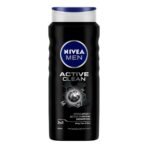 NIVEA MEN Active Clean Shower Gel,500 ml (Pack of 1) - Fast UK Delivery