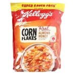 Kellogg's Corn Flakes - Almond & Honey, 1kg Pouch - Fast UK Delivery