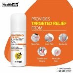 Healthally Pain Relief Oil Roll On & Crepe Bandage|Joint Pain,Muscle Shoulder Back Sprain Pain Relief Kit|Fast Action Pain Killer Oil Gives Deep Quick Relief From Pain & Stiffness - 60 ML - Fast UK Delivery - Image 5