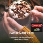 Easy Life Roasted Garlic 325g - Instant Dry Lehsun Granules, Natural Lasun Powder Flakes, Dehydrated Lahsun Seasoning for Bread, Pickles, Pizza, Pasta, Toppings, Biryanis, and Sabzis (Chef's Basket) - Fast UK Delivery - Image 6